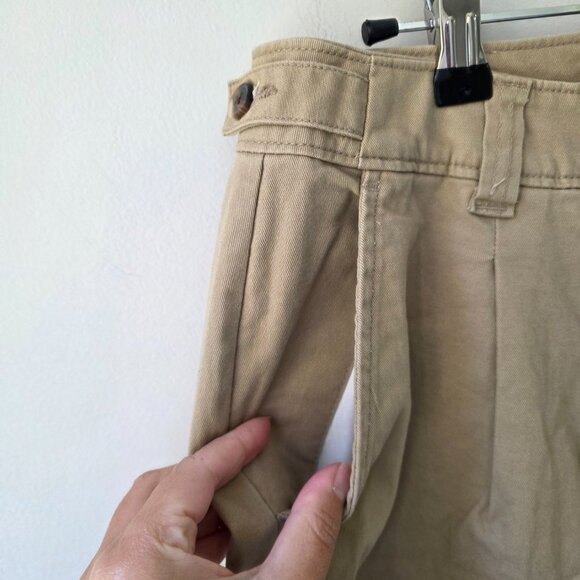 OLD NAVY Cropped Boyfriend Pants | 8 Petite | Adjustable Waist High Rise NWT - Picture 3 of 9